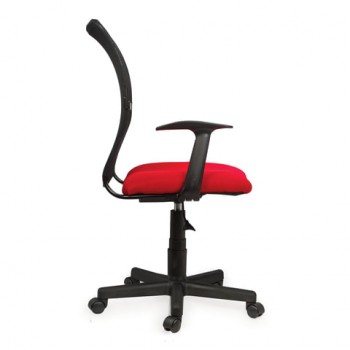 Кресло BRABIX Spring MG-307 (красно-черный) в Купино - kupino.mebel54.com | фото