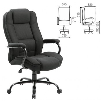 Кресло офисное BRABIX Heavy Duty HD-002 (ткань) в Купино - kupino.mebel54.com | фото