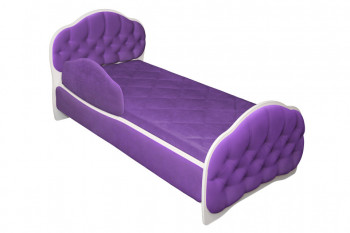 Кровать 180 Гармония 32 Фиолетовый (мягкий бортик) в Купино - kupino.mebel54.com | фото