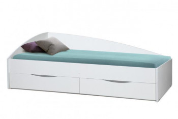 Кровать одинарная "Фея-3" (асимм.) (1900х800) в Купино - kupino.mebel54.com | фото