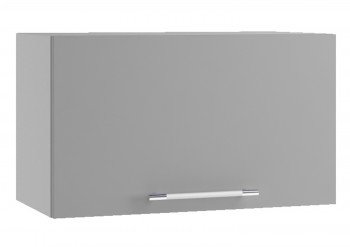 Норд ШВГ 600 Шкаф верхний горизонтальный (Софт смок/корпус Белый) в Купино - kupino.mebel54.com | фото