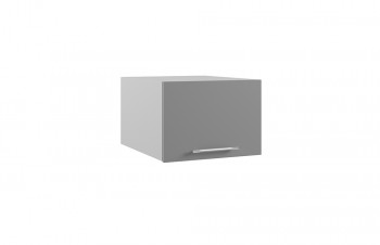 Ройс ГПГ 500 Шкаф верхний горизонтальный глубокий (Графит софт/корпус Серый) в Купино - kupino.mebel54.com | фото