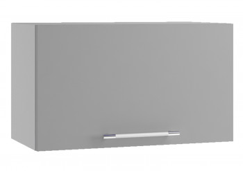 Ройс ПГ 600 Шкаф верхний горизонтальный (Графит софт/корпус Серый) в Купино - kupino.mebel54.com | фото