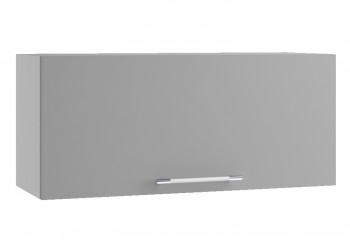 Ройс ПГ 800 Шкаф верхний горизонтальный (Графит софт/корпус Серый) в Купино - kupino.mebel54.com | фото
