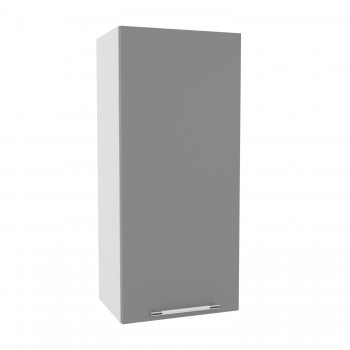 Ройс ВП 400 Шкаф верхний высокий (Графит софт/корпус Серый) в Купино - kupino.mebel54.com | фото