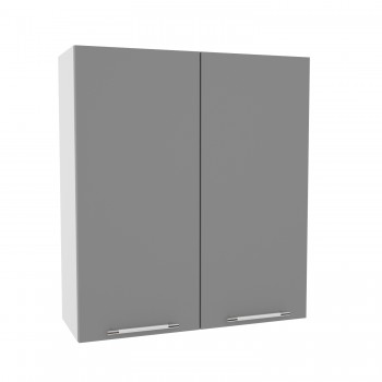 Ройс ВП 800 Шкаф верхний высокий (Графит софт/корпус Серый) в Купино - kupino.mebel54.com | фото