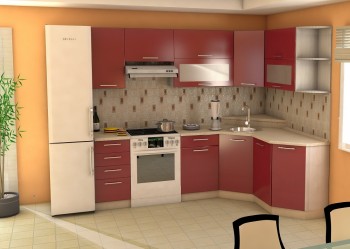 Угловая кухня Максимус-24 2400х1700 мм в Купино - kupino.mebel54.com | фото